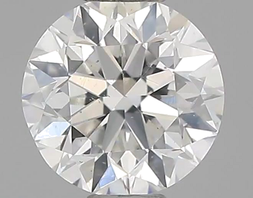 0.5 carat H-VS2 GD cut Natūralus Round Deimantas (1)