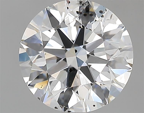 1.2 carat F-SI2 Excellent cut Natūralus Round Deimantas (1)