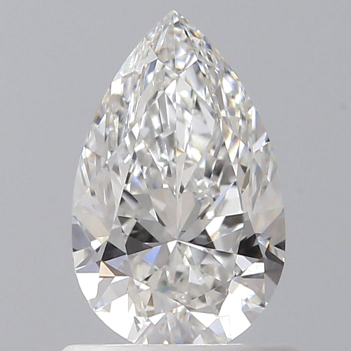 0.8 carat F-VS1 Natūralus Pear Deimantas (1)