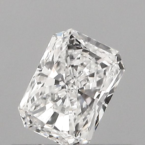 0.46 carat F-VVS1 Natūralus Radiant Deimantas (1)