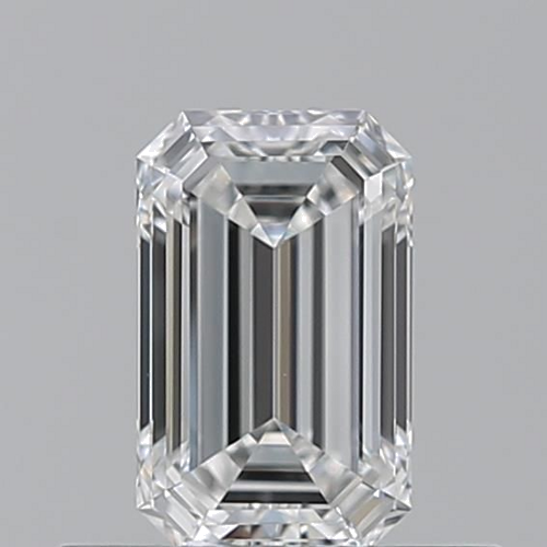 0.5 carat E-VVS1 Natūralus Emerald Deimantas (1)