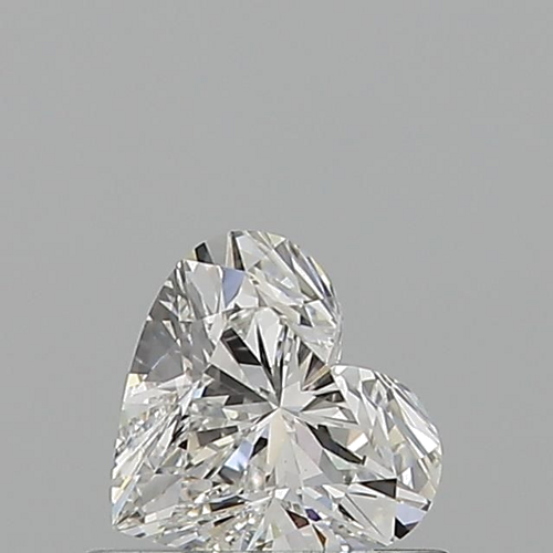 0.56 carat F-VS1 Natūralus Heart Deimantas (1)