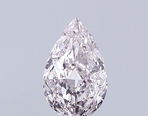 0.25 carat Fancy Light Pink-SI2 Natūralus Pear Deimantas (1)