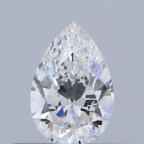 0.3 carat F-SI1 Natūralus Pear Deimantas (1)