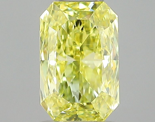 0.52 carat Yellow-SI1 Natūralus Radiant Deimantas (1)