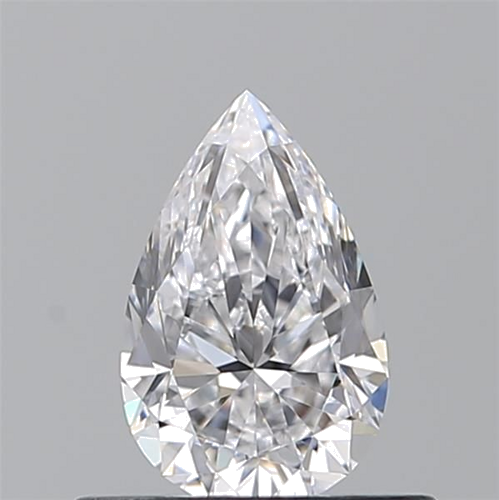 0.51 carat D-VVS2 Natūralus Pear Deimantas (1)