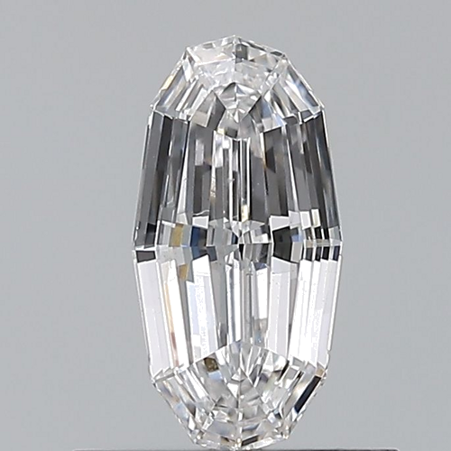 0.5 carat D-SI1 Natūralus Oval Deimantas (1)