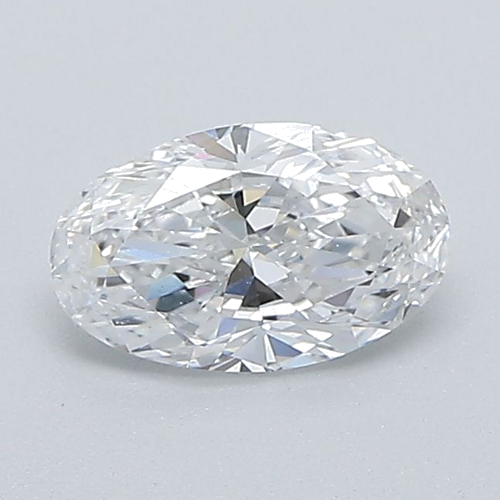 0.56 carat D-VS2 Natūralus Oval Deimantas (1)