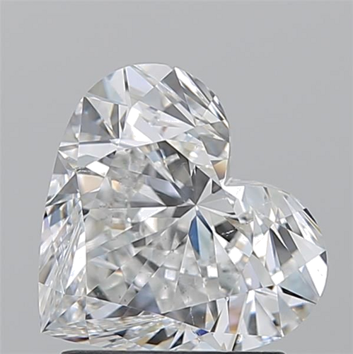 1.7 carat E-SI1 Natūralus Heart Deimantas (1)