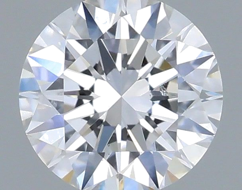 0.37 carat E-SI1 Excellent cut Natūralus Round Deimantas (1)