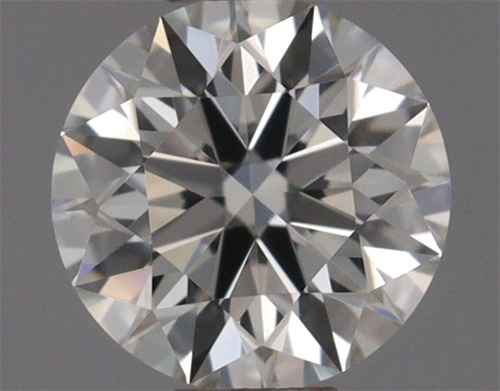 0.41 carat K-VVS1 Excellent cut Natūralus Round Deimantas (1)
