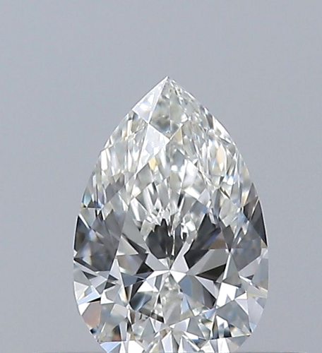 0.3 carat H-VS1 Natūralus Pear Deimantas (1)