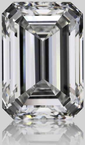 1.01 carat F-VS2 Natūralus Emerald Deimantas (1)