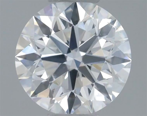 0.45 carat E-SI2 Excellent cut Natūralus Round Deimantas (1)