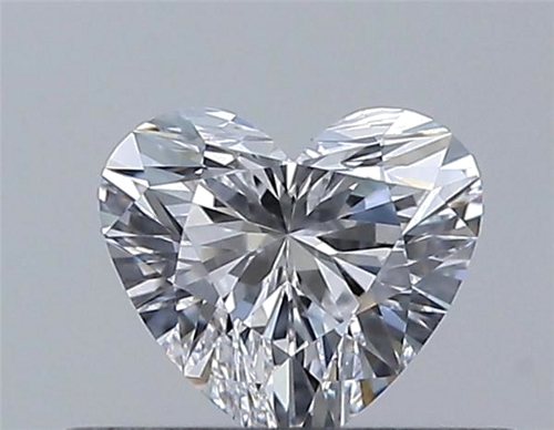 0.3 carat D-VS1 Natūralus Heart Deimantas (1)