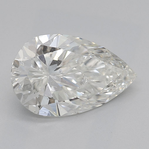 1.51 carat H-SI2 Natūralus Pear Deimantas (1)
