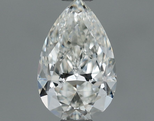 0.6 carat I-VVS1 Natūralus Pear Deimantas (1)