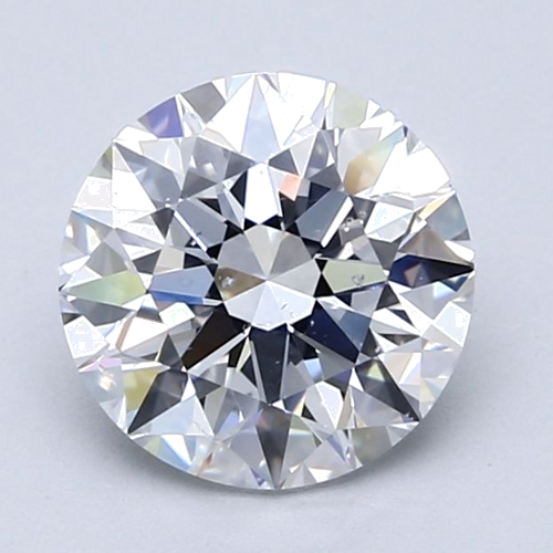 2.02 carat D-SI1 Excellent cut Natūralus Round Deimantas (1)