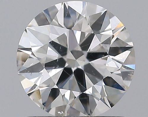 0.96 carat I-SI2 Excellent cut Natūralus Round Deimantas (1)