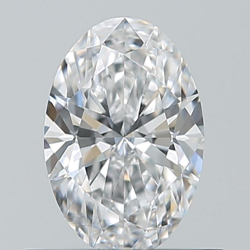 0.6 carat D-VS2 Natūralus Oval Deimantas (1)