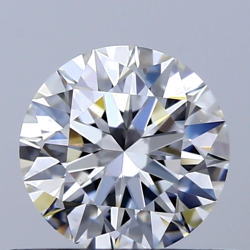 0.5 carat F-VS2 Excellent cut Natūralus Round Deimantas (1)