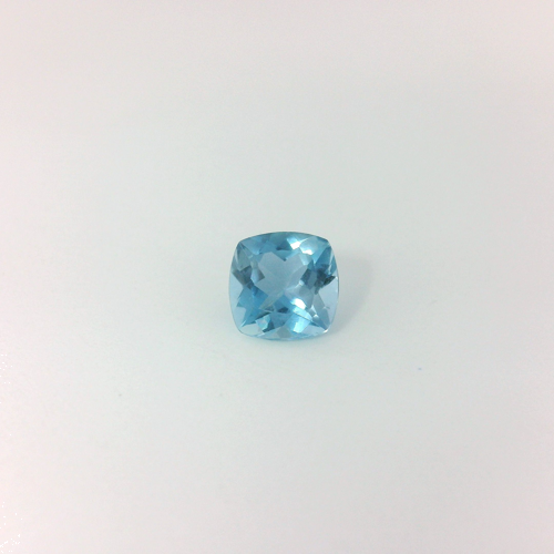 0.48 carat BLUE Cushion Aquamarine (1)