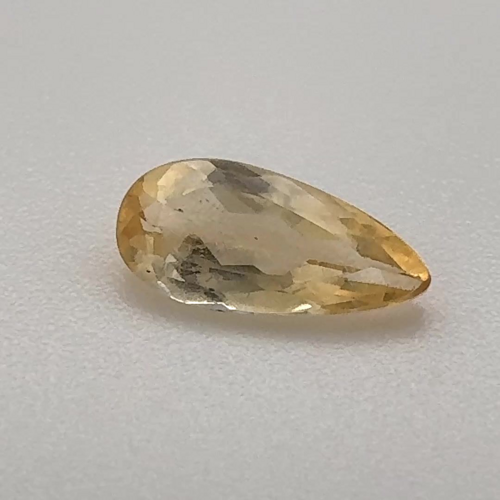 0.675 carat YELLOW Pear Topaz (1)