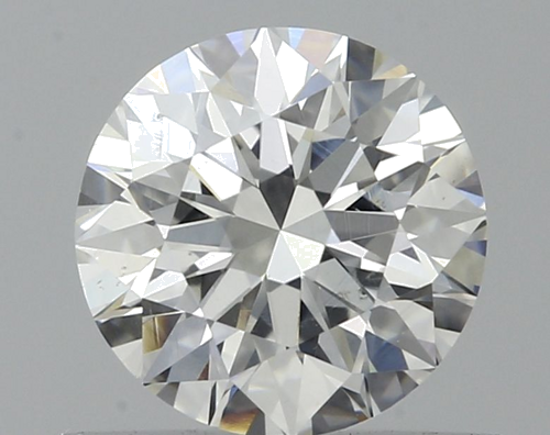 0.58 carat G-SI1 Excellent cut Natūralus Round Deimantas (1)