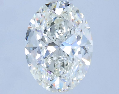 0.7 carat H-VVS2 Natūralus Oval Deimantas (1)