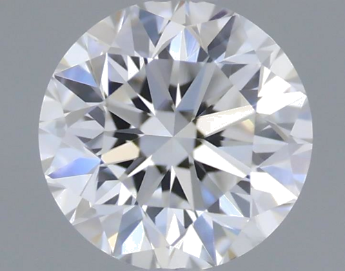 0.27 carat F-VVS2 GD cut Natūralus Round Deimantas (1)