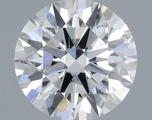 0.43 carat F-SI2 Excellent cut Natūralus Round Deimantas (1)