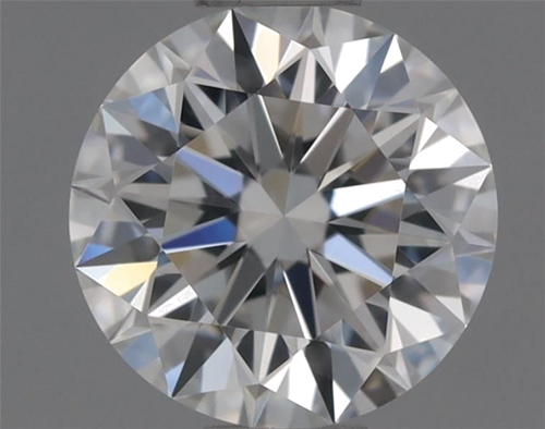 0.43 carat F-VVS1 Excellent cut Natūralus Round Deimantas (1)