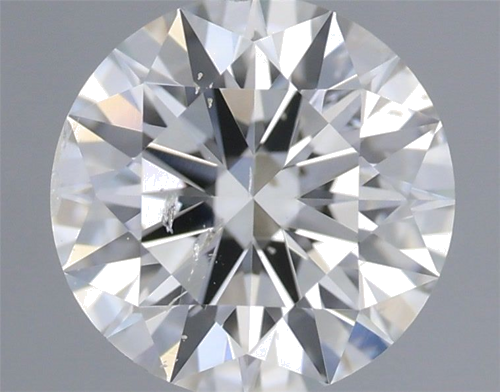0.63 carat I-SI2 Excellent cut Natūralus Round Deimantas (1)