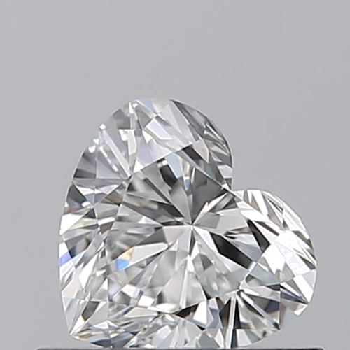 0.54 carat E-VS1 Natūralus Heart Deimantas (1)