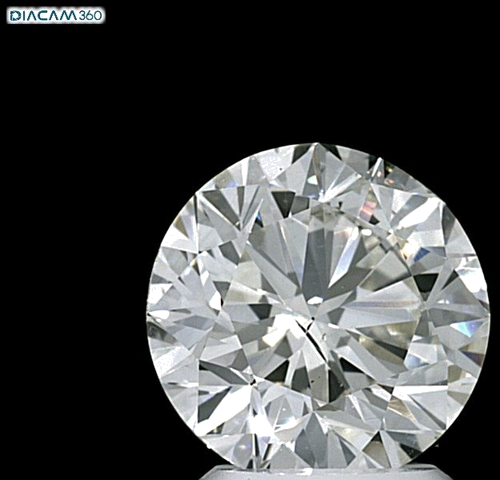 3.03 carat J-SI1 Very Good cut Natūralus Round Deimantas (1)