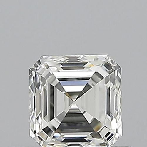 0.51 carat I-IF Natūralus Asscher Deimantas (1)