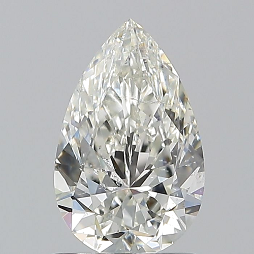 1.01 carat I-SI2 Natūralus Pear Deimantas (1)
