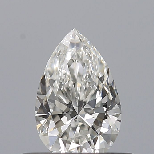 0.39 carat G-IF Natūralus Pear Deimantas (1)