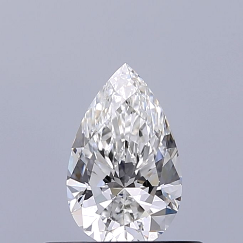0.4 carat F-IF Natūralus Pear Deimantas (1)