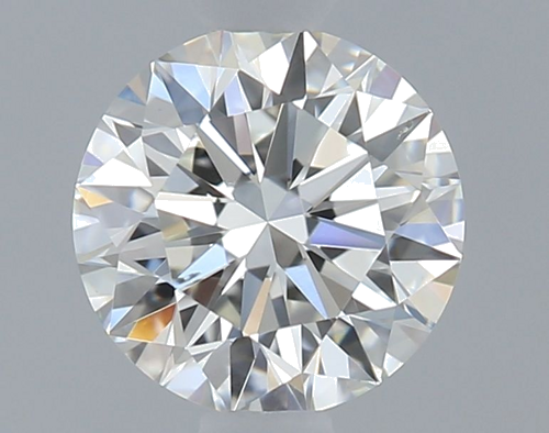 0.42 carat I-SI1 Excellent cut Natūralus Round Deimantas (1)