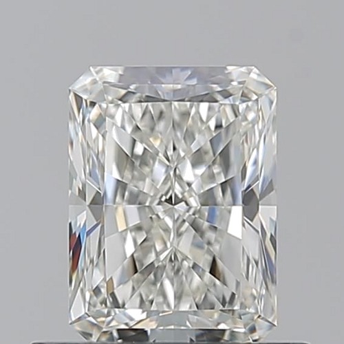 0.71 carat I-VVS2 Natūralus Radiant Deimantas (1)