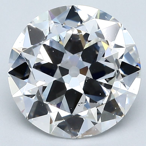 3.25 carat D-SI1 GD cut Natūralus Round Deimantas (1)
