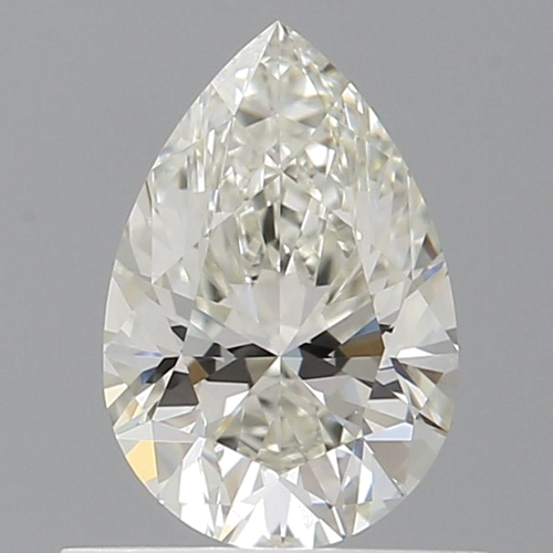 0.7 carat J-VVS2 Natūralus Pear Deimantas (1)