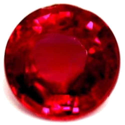 0.59 carat RED Round Rubinas (1)