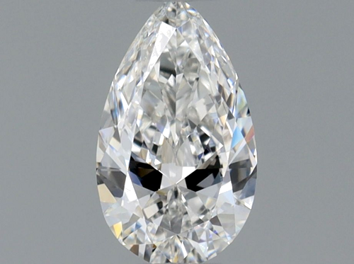 0.3 carat E-VVS1 Natūralus Pear Deimantas (1)