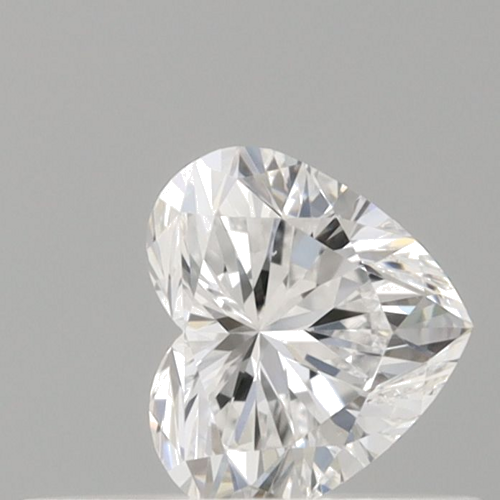 0.3 carat D-VVS2 Natūralus Heart Deimantas (1)