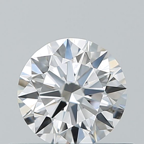 0.5 carat D-VVS2 Excellent cut Natūralus Round Deimantas (1)