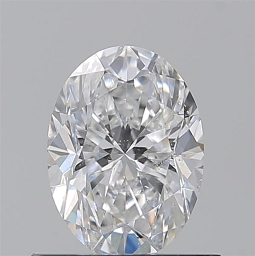 0.7 carat D-SI1 Natūralus Oval Deimantas (1)