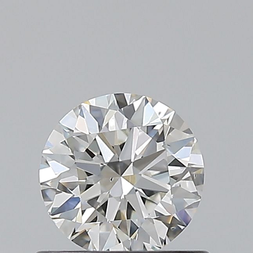 0.61 carat G-SI1 Excellent cut Natūralus Round Deimantas (1)