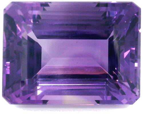 28.17 carat PURPLE STEP cut Octagonal Amethyst (1)